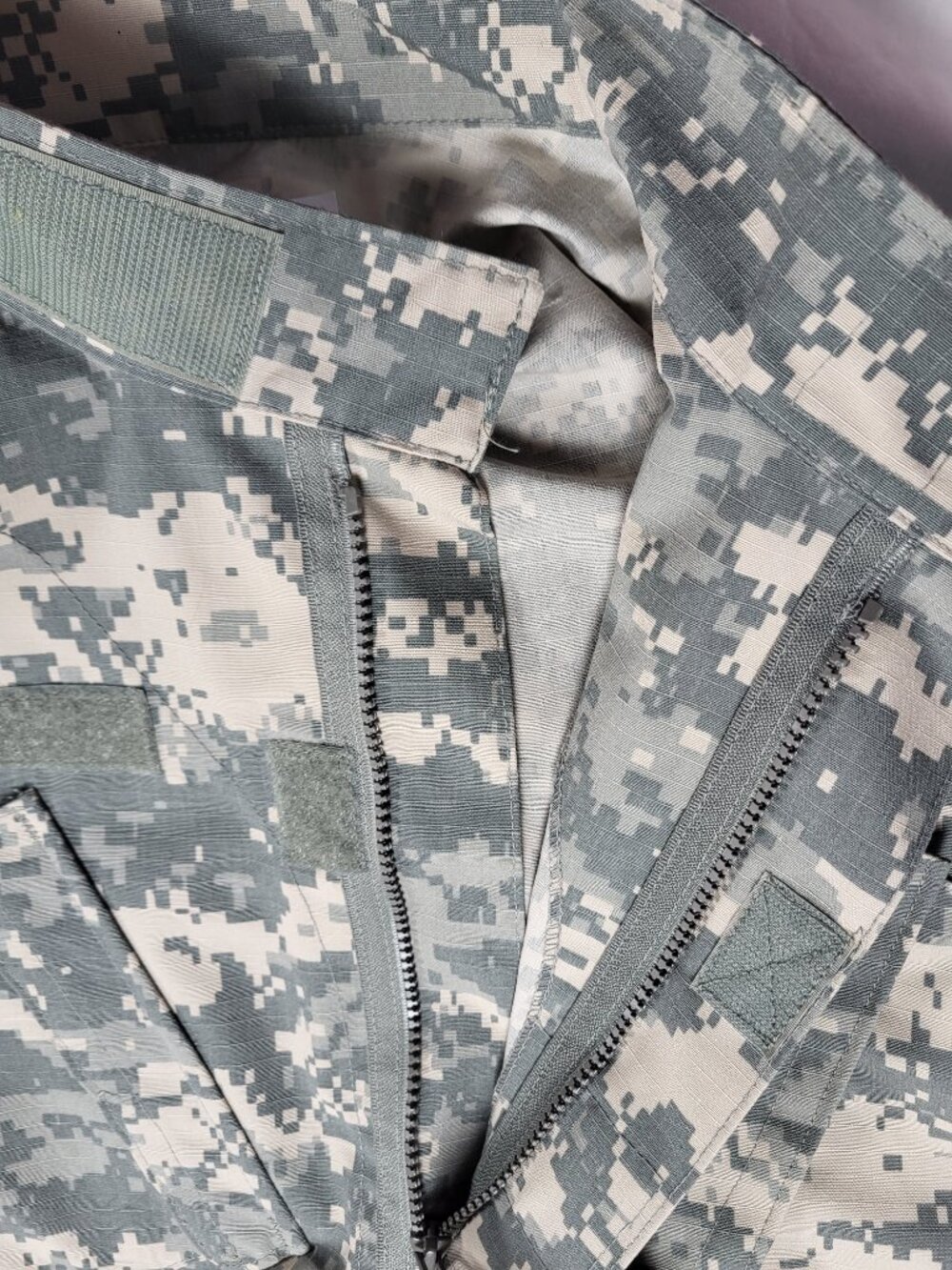 Propper Jacket ACU Coat Small Short Pixelated Camo NIR Compliant Militarycore - Picture 8 of 16